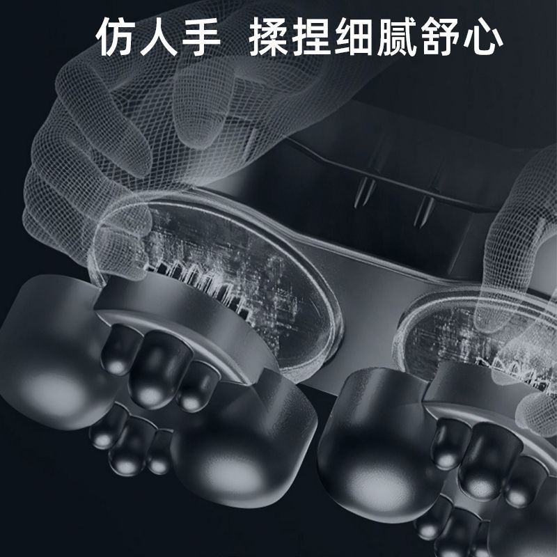 以康颈椎按摩器全身腰部背部颈部揉捏车载办公室靠垫充电按摩仪枕