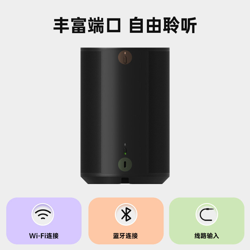 【新品】SONOS Era 100无线蓝牙智能音响小型家用电脑音箱One升级