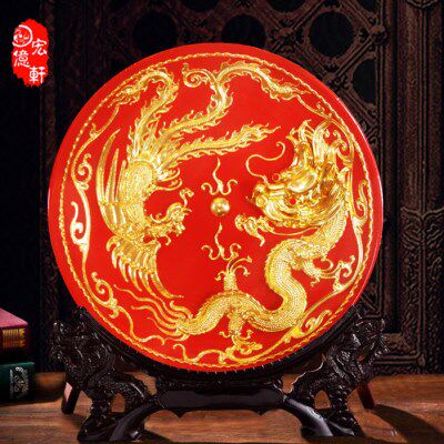漆线雕厦门陶瓷工艺品摆件送朋友礼品礼物乔迁客厅创意实用搬家礼