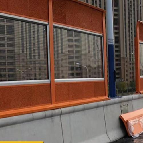 高速公路声屏障室外隔音板空调机组隔音墙小区工厂隔音板冷却塔隔