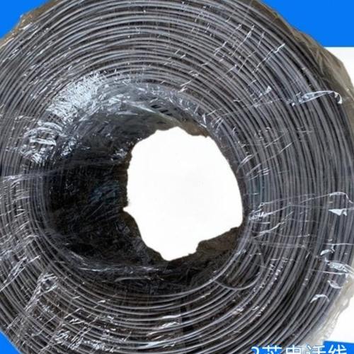 电话线鸭嘴线2芯电话线0.5纯铜加粗电话线圆线单股线1000米/卷