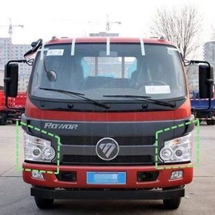 110 838 Q3前大灯总成前照灯Q3大灯 719 适配福田配件时代金刚819