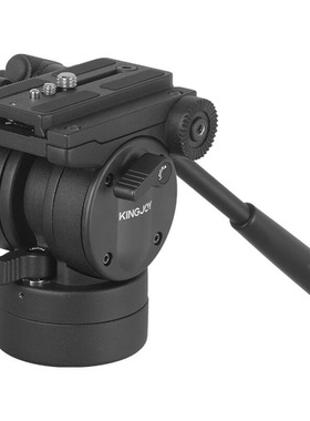 劲捷（KINGJOY）三脚架云台 专业三维手柄液压阻尼云台微单反相机