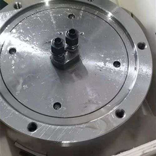 比优特内置式中空半通孔三爪液压卡盘全钢件BK160.200.250KY
