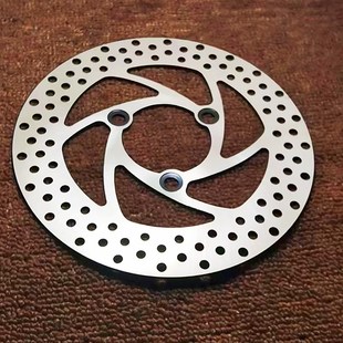 鬼火 JOG50 不浮动碟盘 固定死碟190 220 电摩小牛改装 200 DIO50