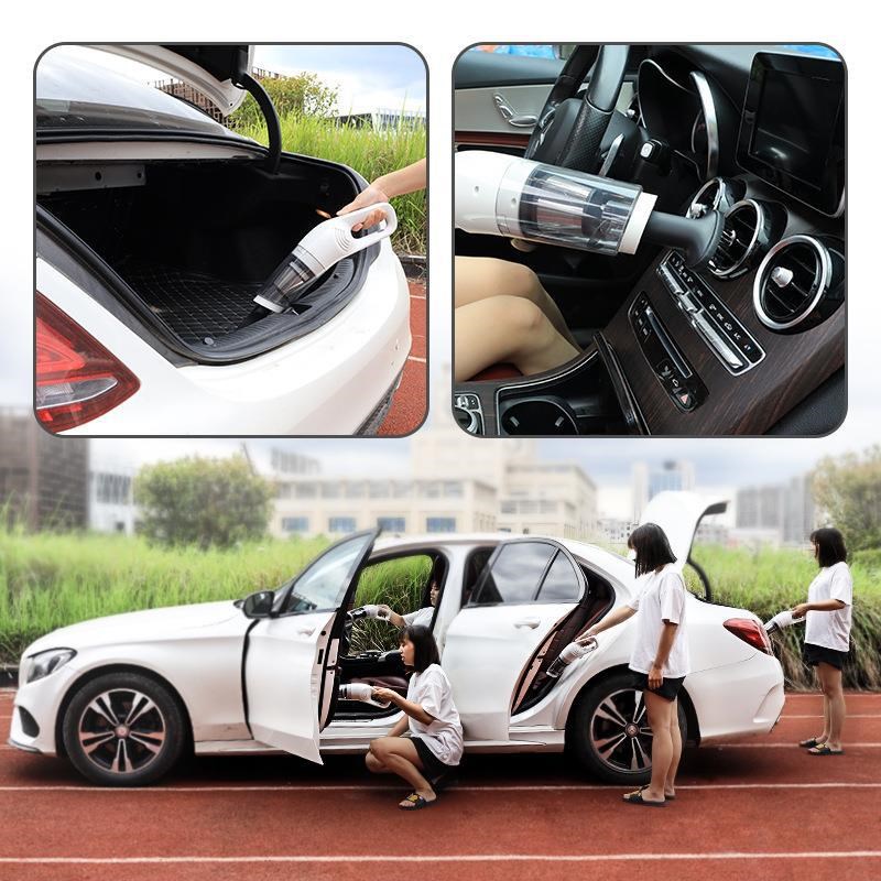 车载吸尘器无线手持式真空吸尘器家车用干湿两用吸尘机便携大工率