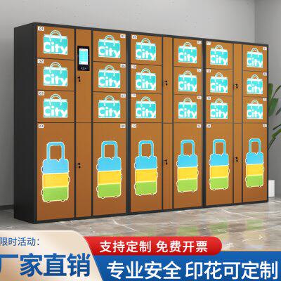 景区智能存箱柜商超行李寄存柜自助车站存包柜酒店机场行李存放柜