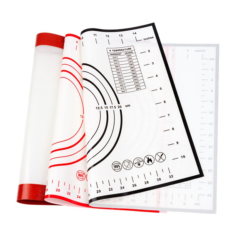 硅胶揉面垫加厚揉面垫硅胶面板案板和面垫擀面垫烘焙垫糖画垫