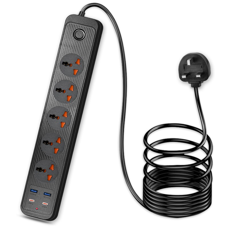 英规香港插排国际通用插排13A英式USB拖板延长线香港转换插座插排