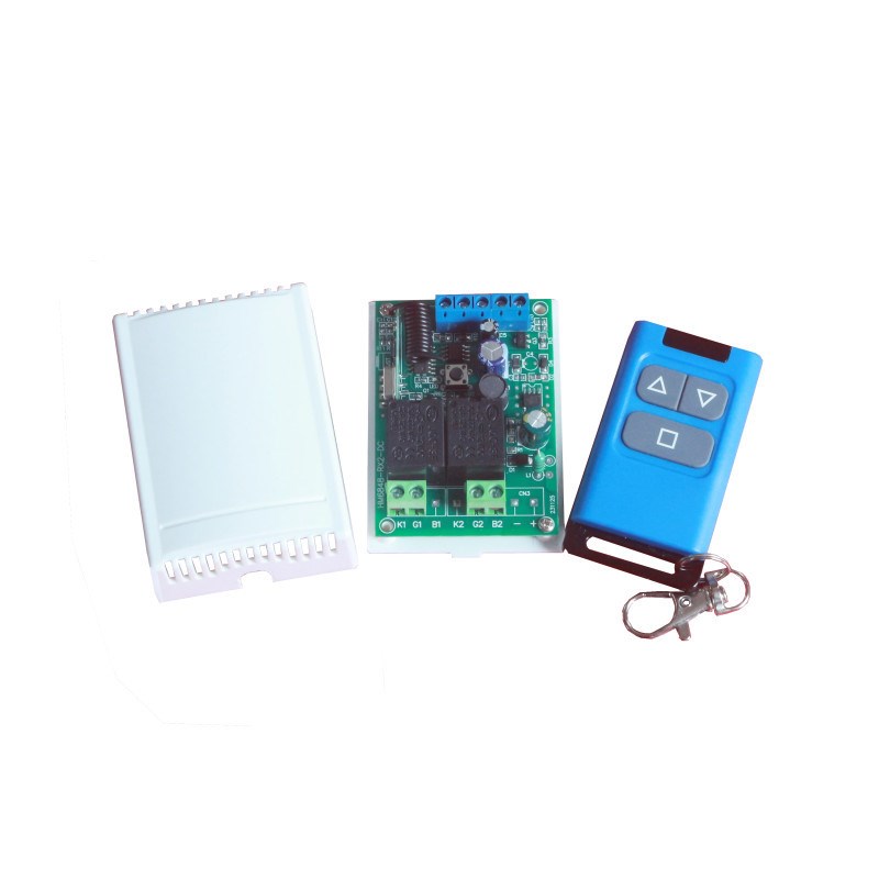 12v24v36v110v220v无线遥控电机正反转开关推杆门闸用控制直流