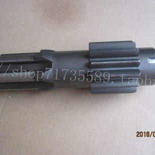 洛阳小四轮拖拉机变速箱14齿五轴 洛阳拖拉机变速箱齿轮轴