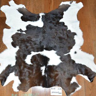 胎牛皮A119真皮草脚垫 饰品整张小奶牛皮地毯 飘窗垫 家居装 欧美式