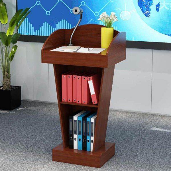 讲台老师讲桌多媒体演讲台迎宾台学校教室教师讲台桌