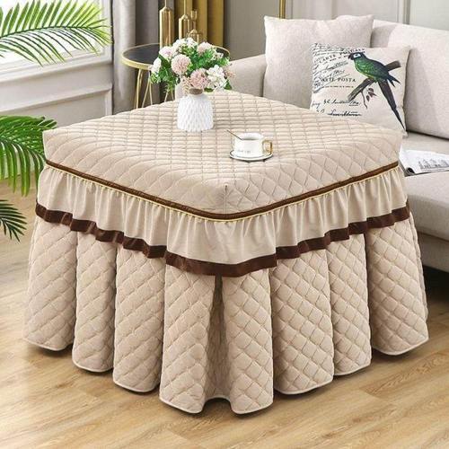 【桌布罩】耐用款电炉罩套烤火炉罩电炉罩正方形电炉罩加绒加厚