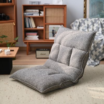 懒人沙发可躺可睡飘窗榻榻米座椅折叠单人小沙发床上阳台靠背椅子
