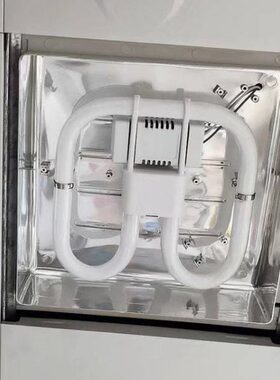 蝴蝶型2D灯管21W24W10W38W55w白光三基色节能灯泡荧光灯吸顶灯