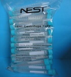 耐思 NEST 15ml尖底离心管 601052 15ml离心管 无架包装 50支/包