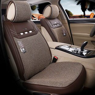 A4L 汽车坐垫奥迪A6L 全包亚麻四季 2019新款