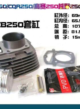 宗申隆鑫越野车CB250套缸链条机白板机CQR250越野摩托 讬车MX6缸