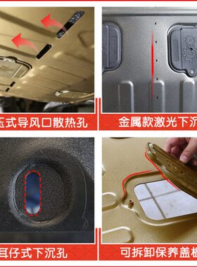 15-24款传祺gs4发动机下护板传奇gs4plus底盘护板装甲2024款MAX