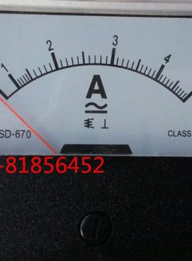 交流电流表YT SD670-0.5A 1A 2A 3A 5A 10A 15A 20A 30A 50A 100A