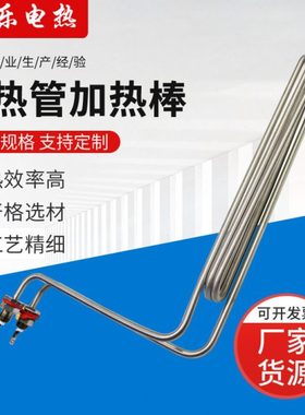 厂家供应不锈钢加热管加热棒头加热管jgs1工业加热异型电热管