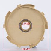 PPO塑料水导流盘 jet射流花园清水家用增压泵叶轮八角盘配件 环保