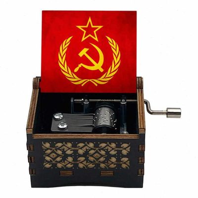 国际歌音乐盒无产阶级的战歌创意女生日礼物送同学男友可定制图案