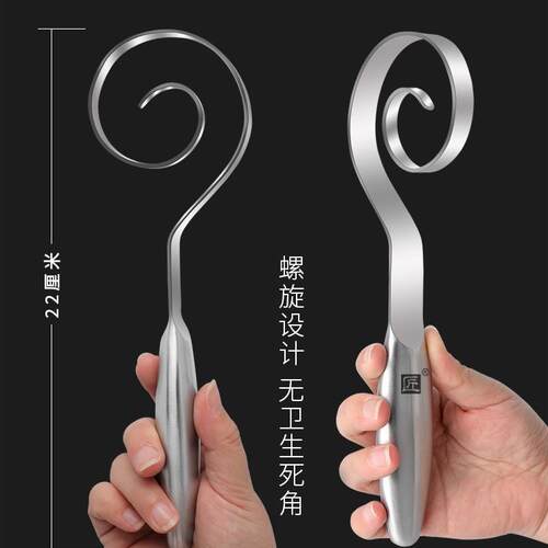 匠牌和面器不锈钢和面搅拌器手动面团打粉器不粘粉搅粉棒神和面器