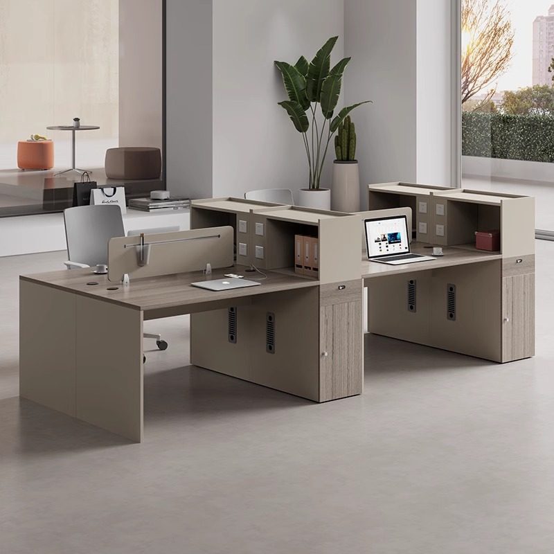 员工办公桌简约职员桌组合套装办公工位卡座46人位财务办公室桌子,商业/办公家具,组合/屏风工作位,淘宝优惠券,粉丝福利购,淘宝优惠卷
