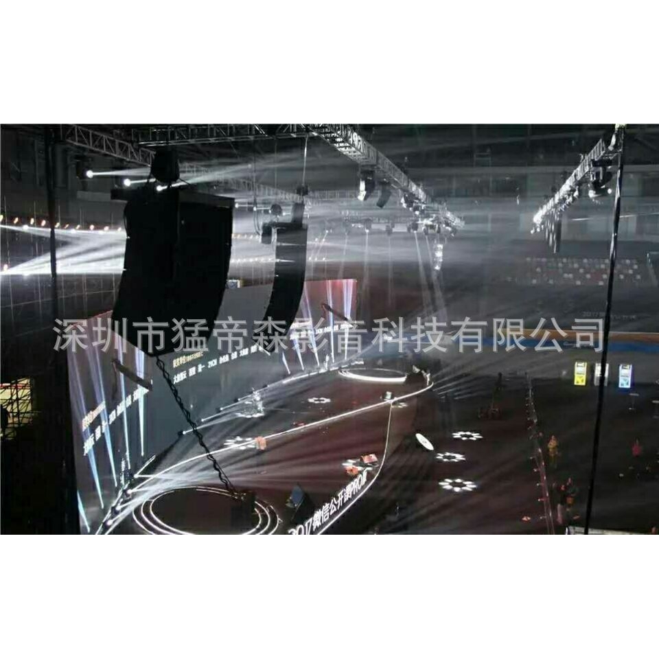 大型巡回演唱会舞台音响 专业舞台灯光音响配置调音台线阵供应