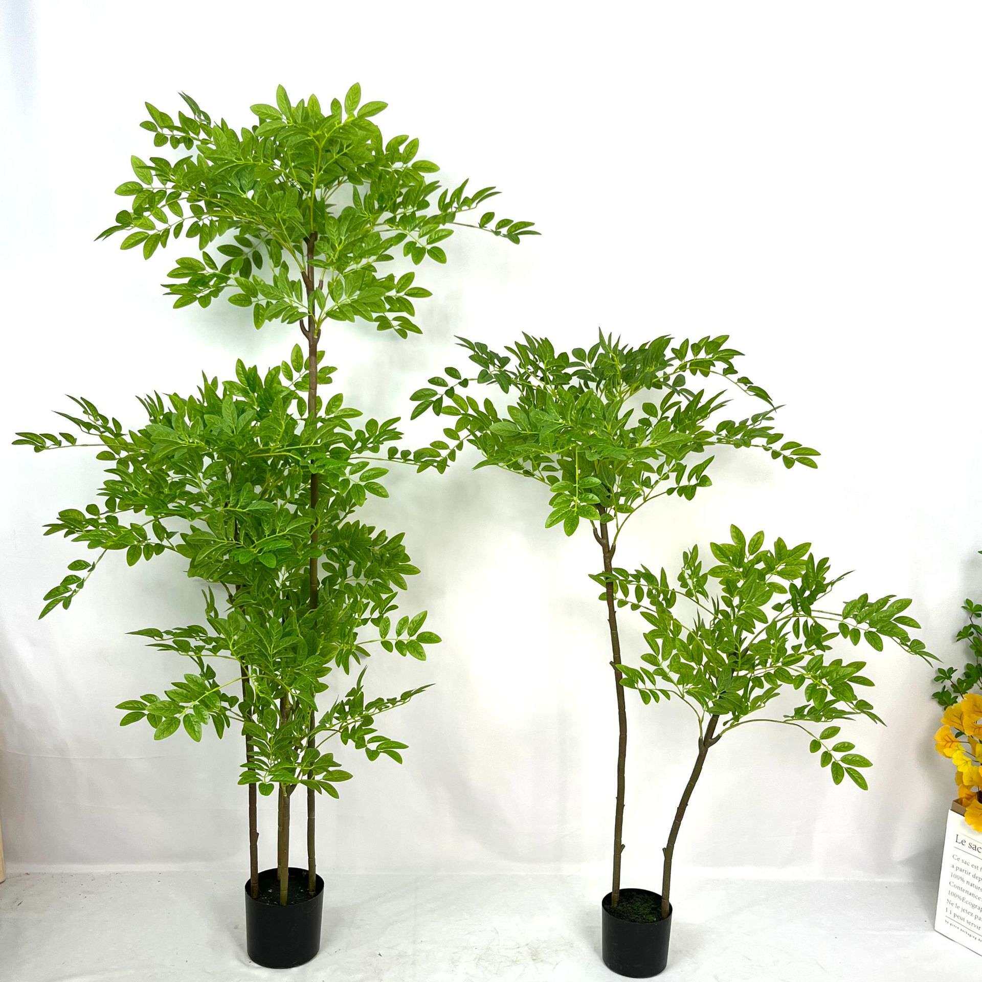 仿真植物 仿生清香木小叶绿植盆景 室内客厅商场装饰造景落地盆栽