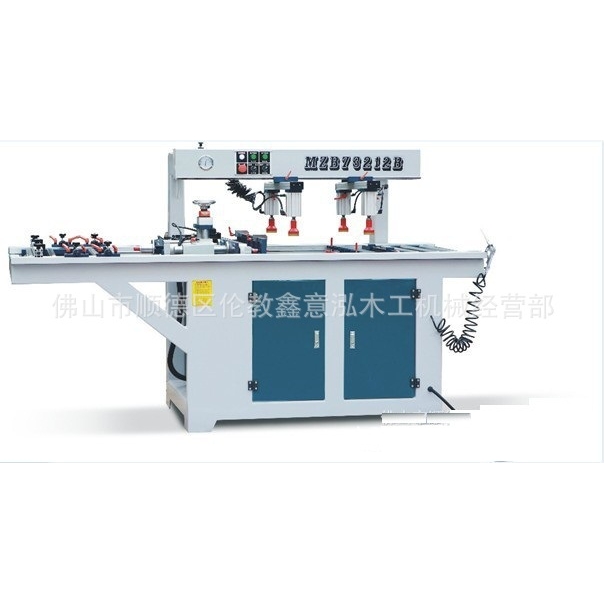 供应鑫意泓木工机械双排钻带气动翻转,板式家具制造木工工艺品