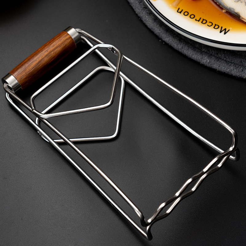 304不锈钢防烫夹盘子夹子厨房取碗夹取盘夹盘器蒸U锅夹防滑提盘器