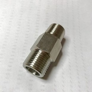 ZG1 双外丝不锈钢接头 压力40mpa 不锈钢减压阀接头