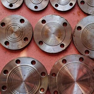 碳钢法兰盲板 单面光法兰盖 Q235双面光盲法兰 DN25管堵 工程专用