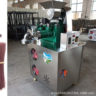 加工干米粉机器 自熟玉米面条机器生产金丝面全自动干碴条机