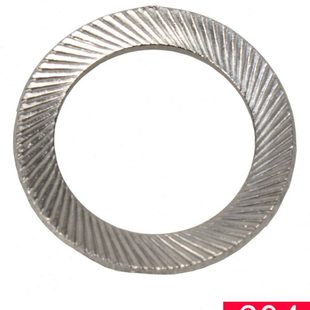 JB/ZQ4340 双面齿垫圈/自锁垫圈/蝶形垫圈（304不锈钢）