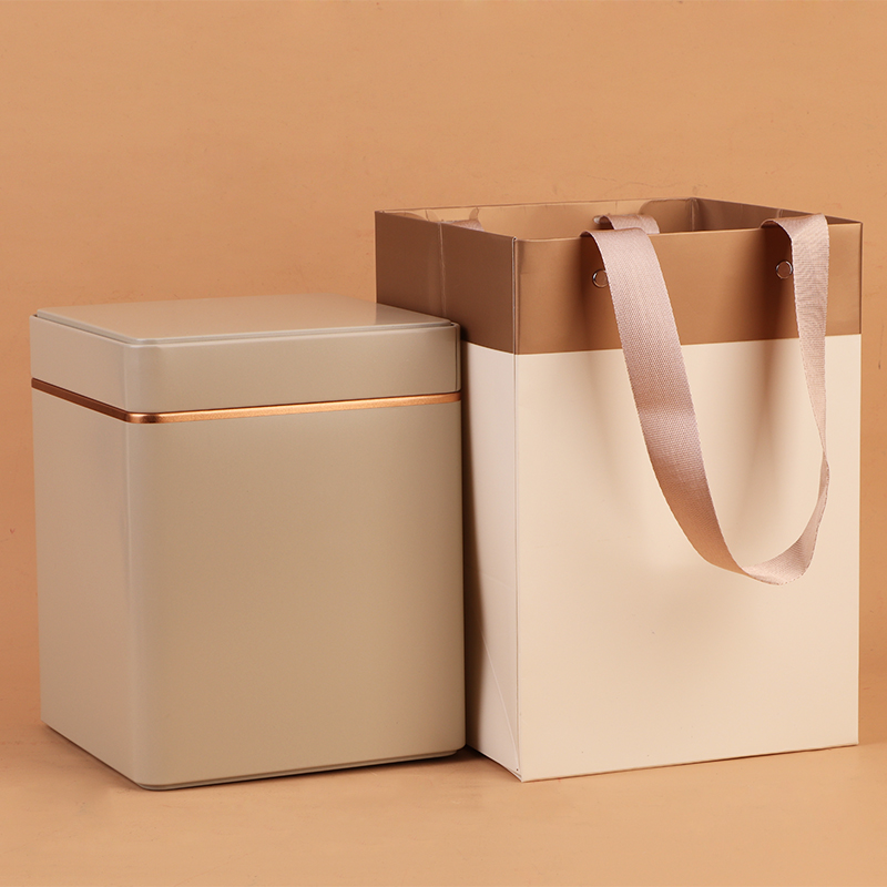 茶叶罐铁罐高档大号金属铁盒一斤装大红袍红O茶绿茶散茶包装盒空