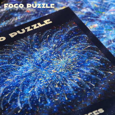 Foco Puzzle拼图成人版728片蓝调烟花治愈系高颜值高难度潮玩礼物