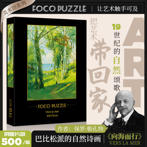 FOCO拼图500片向海而行高颜值