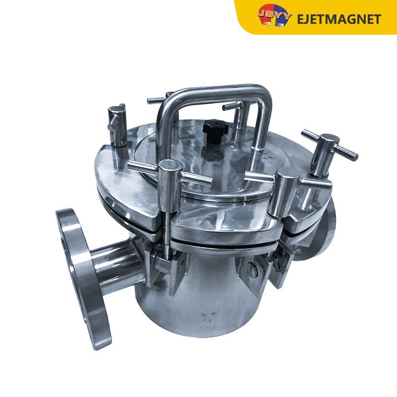 签订合同 无剩磁 除铁器磁过滤器除磁器 锂离子电池浆料磁性过滤