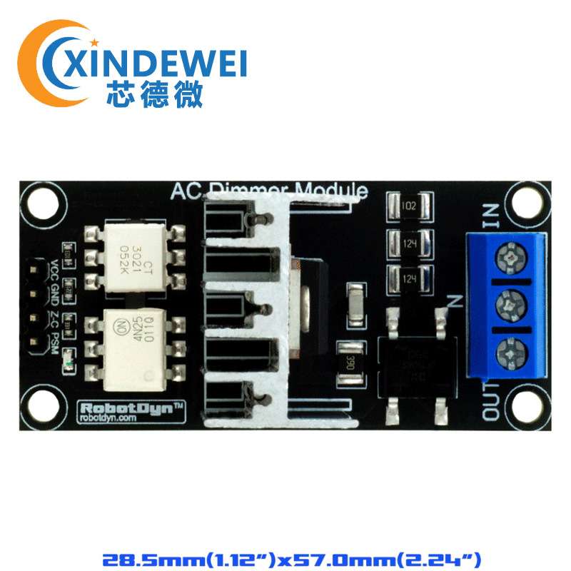 模块电源AC Dimmer Module 8A 1channel 3.3V/5V logic 400V-8