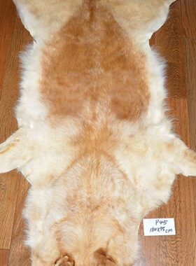 整张真皮毛褥子P45沙发垫汽车坐垫靠垫飘窗垫椅垫酒店样板间挂毯