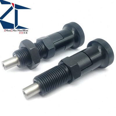 PXTYB/PXTSB10 12 16前端内螺纹型自锁旋钮柱塞分割弹簧ZAT11/13