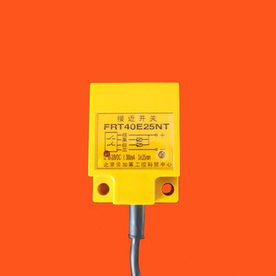 防水IP68长方形金属接近感应开关传感器4线npn常开常闭FRT40E25Nt