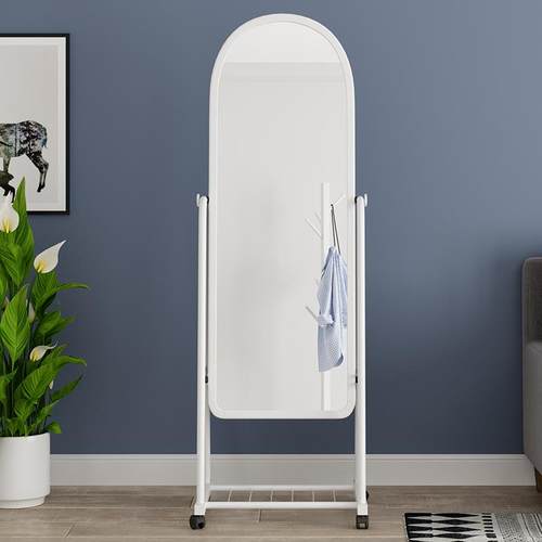 试衣镜移动落地壁挂仪容镜穿衣镜化妆镜浴室支架置地现代全身镜子