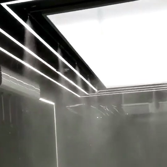 特细高压喷雾造雾机纺织厂加湿器工业除尘除静电消毒回潮降温1L