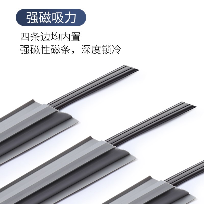 适用美菱BCD-207BRTA 207DCA 207BRA 207KHA冰箱密封条门封条胶圈