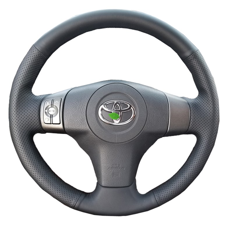 适用于丰田13代皇冠手缝方向盘把套10款皇冠碳纤维定制皮把套